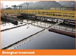 Solutions from Dold for trouble-free and efficient operation in wastewater treatment plants (biological treatment).